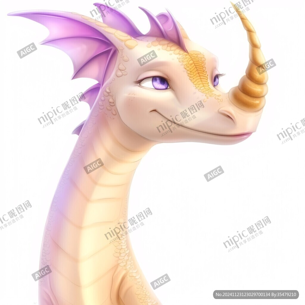 q版龙卡通龙造型