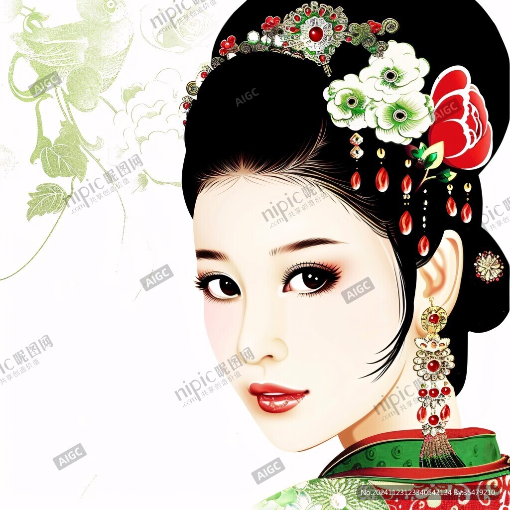 格格头像插画