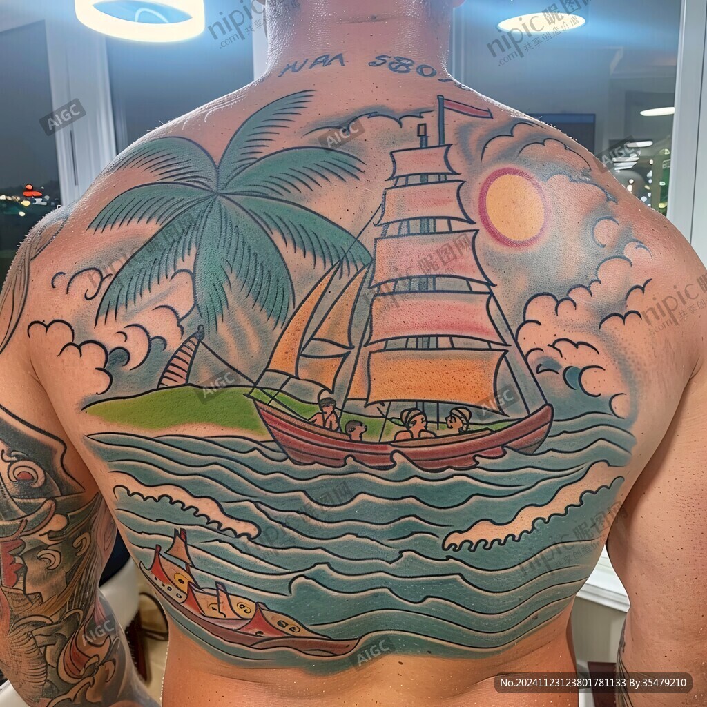 海盗船局部