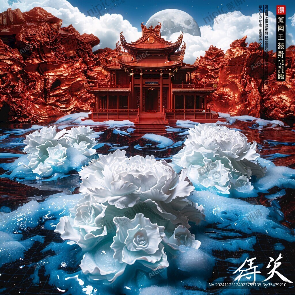 天一阁插画