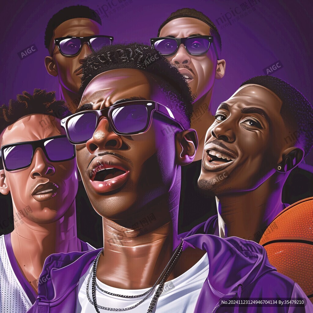 nba插画