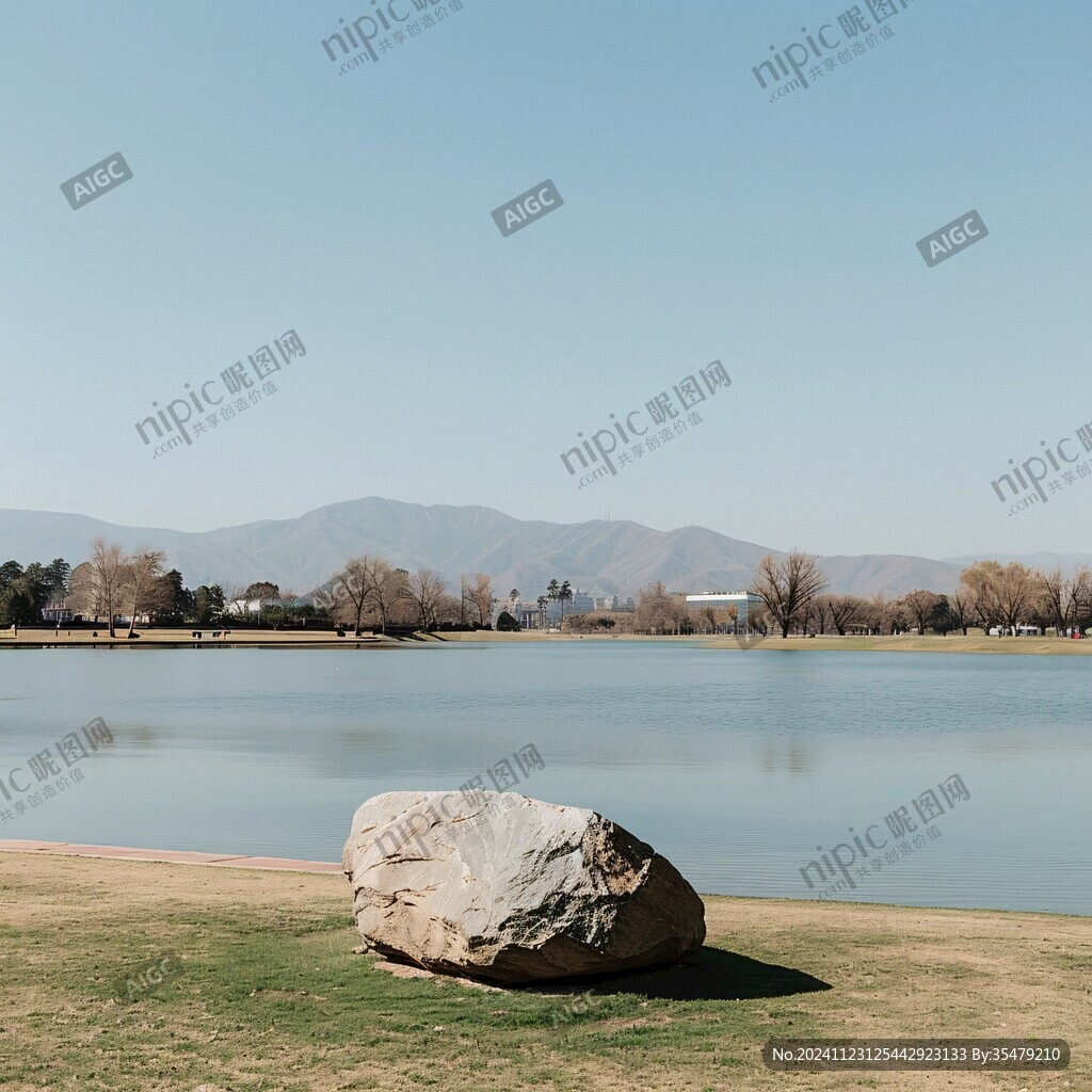 大学湖畔