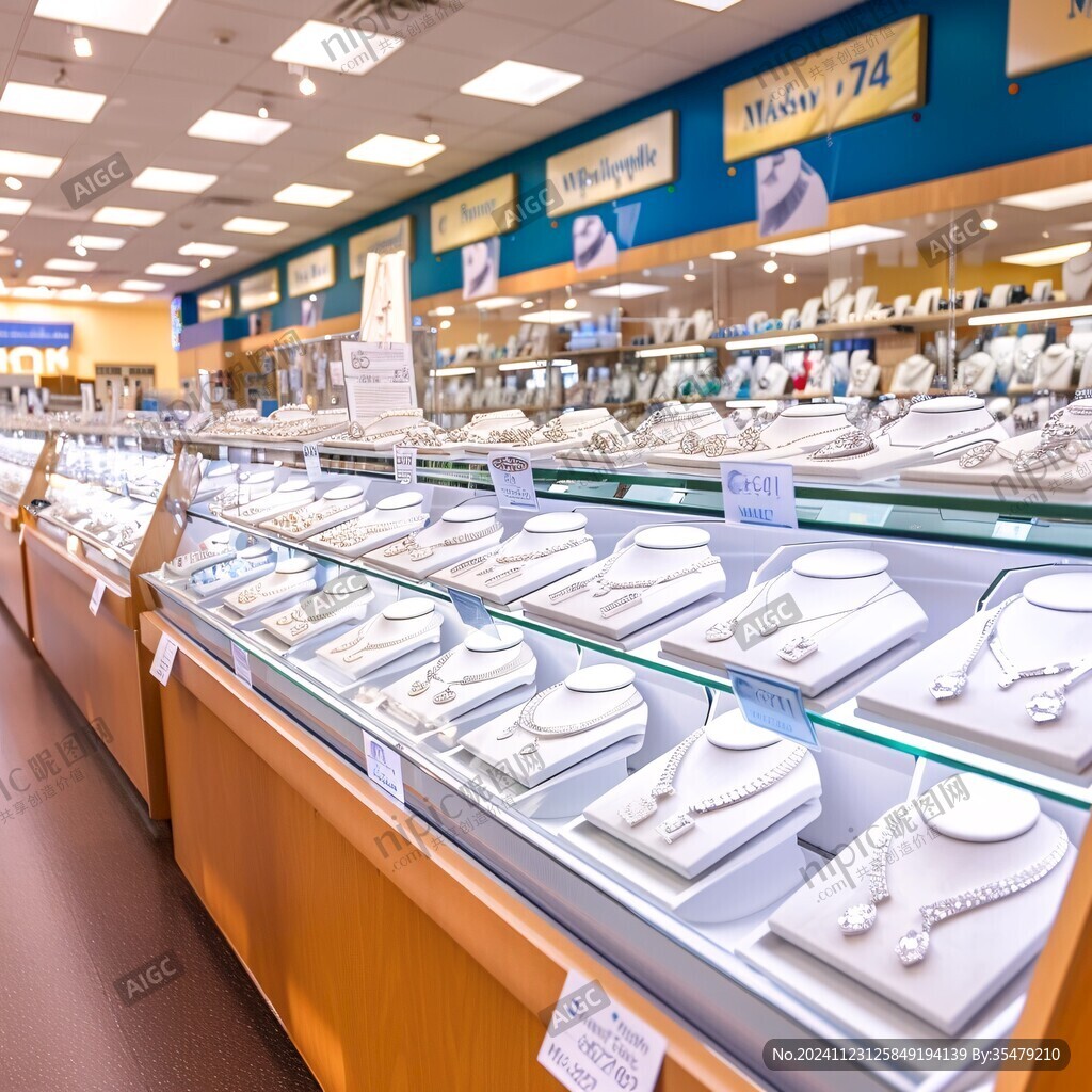 首饰店展示