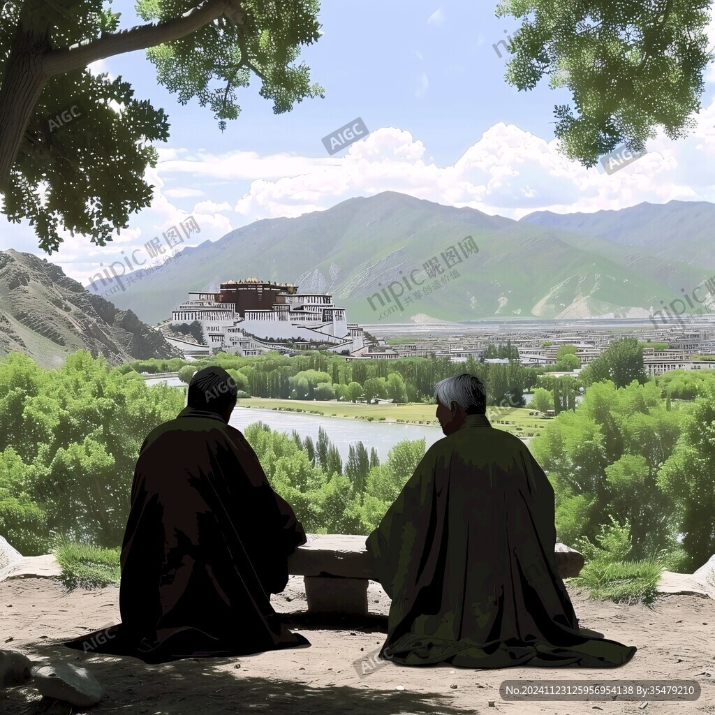 讲经场景