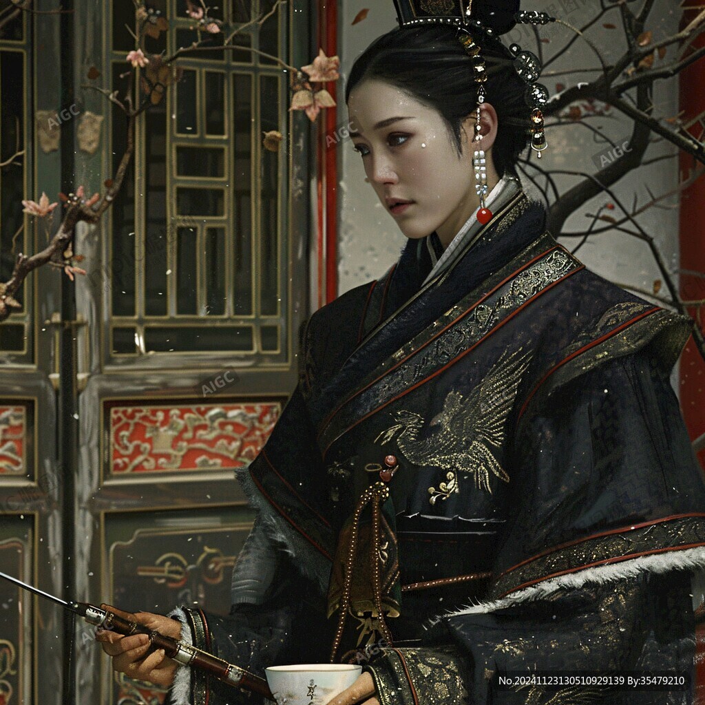 清宫元素清宫美女
