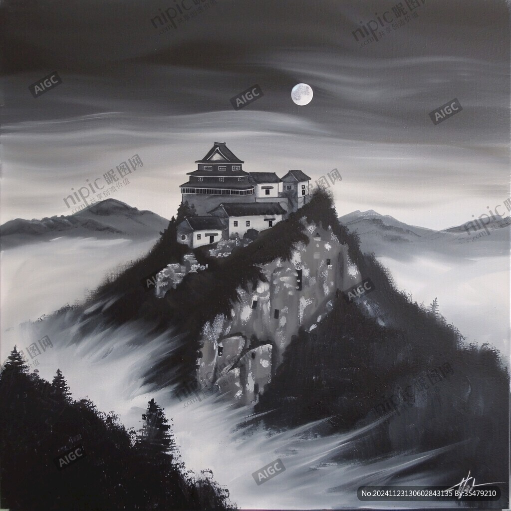 武当山装饰画