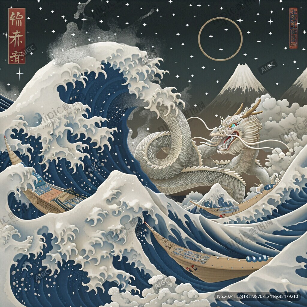 龙年文创插画