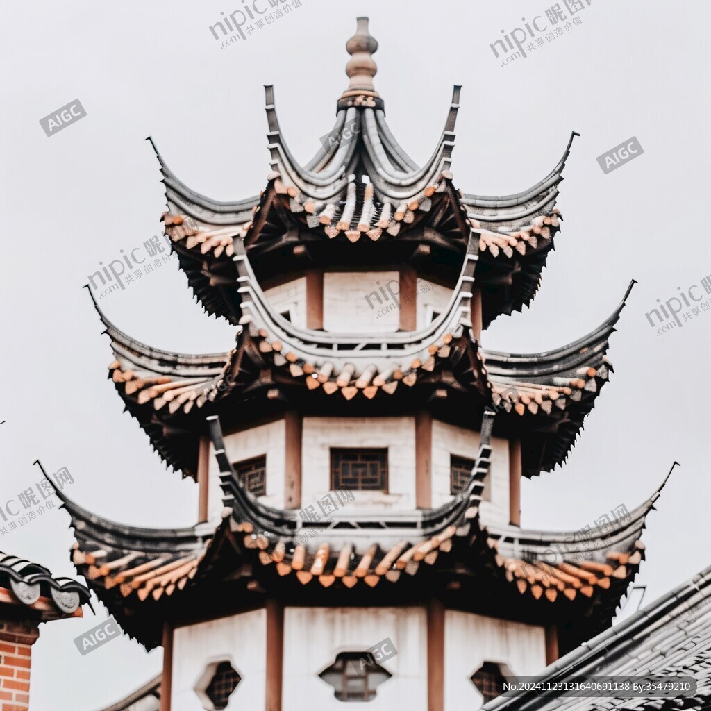 灰瓦楼阁