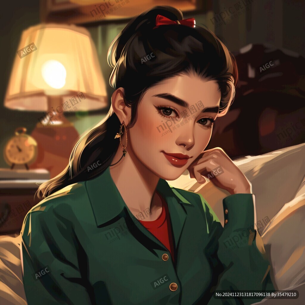 板绘人像