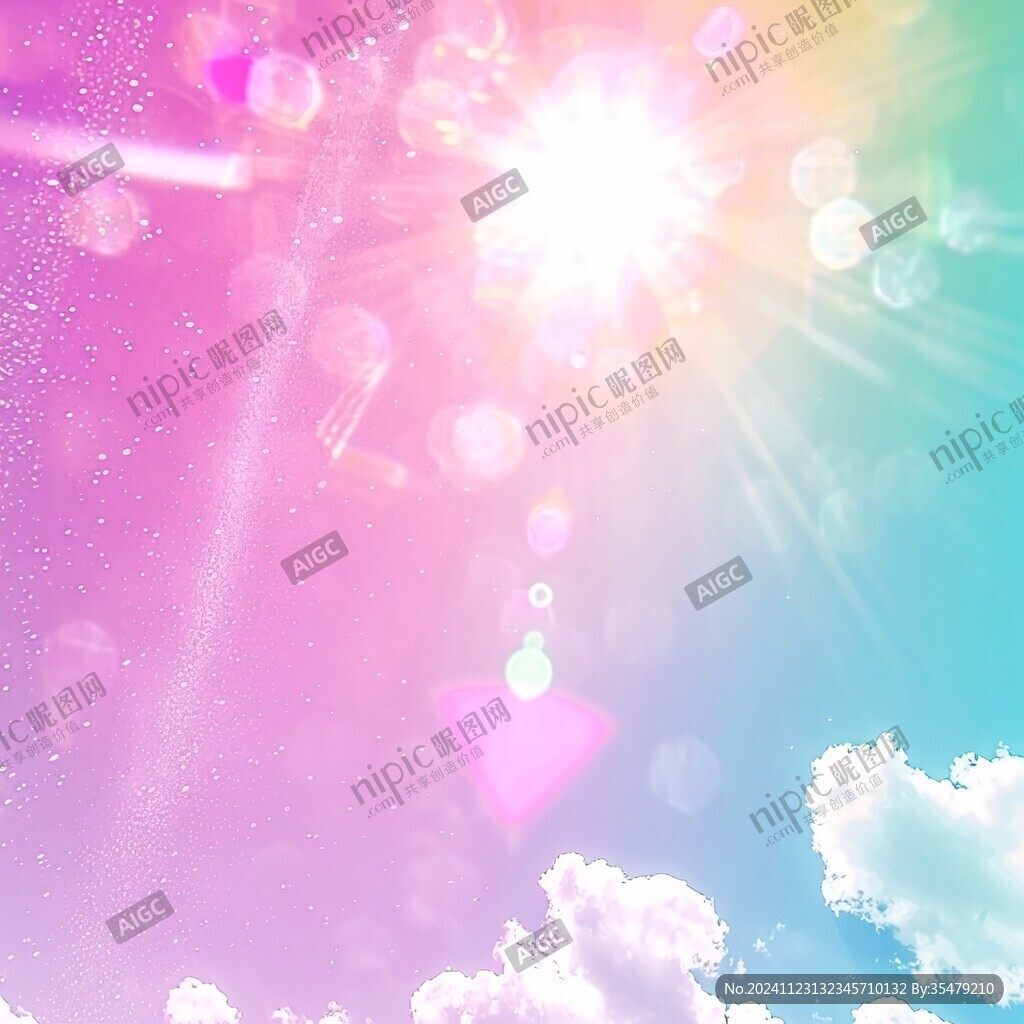 梦幻靓丽背景