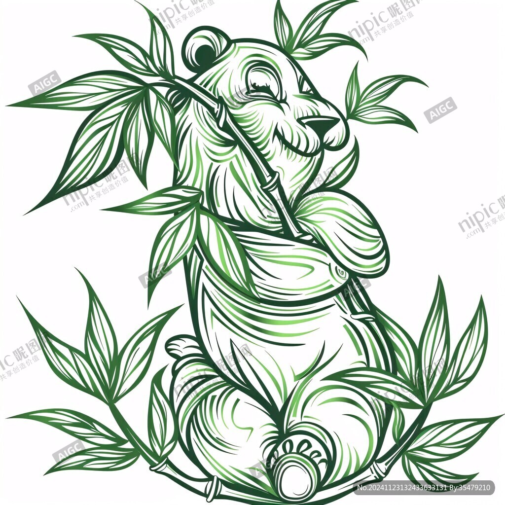 功夫禅茶树叶熊