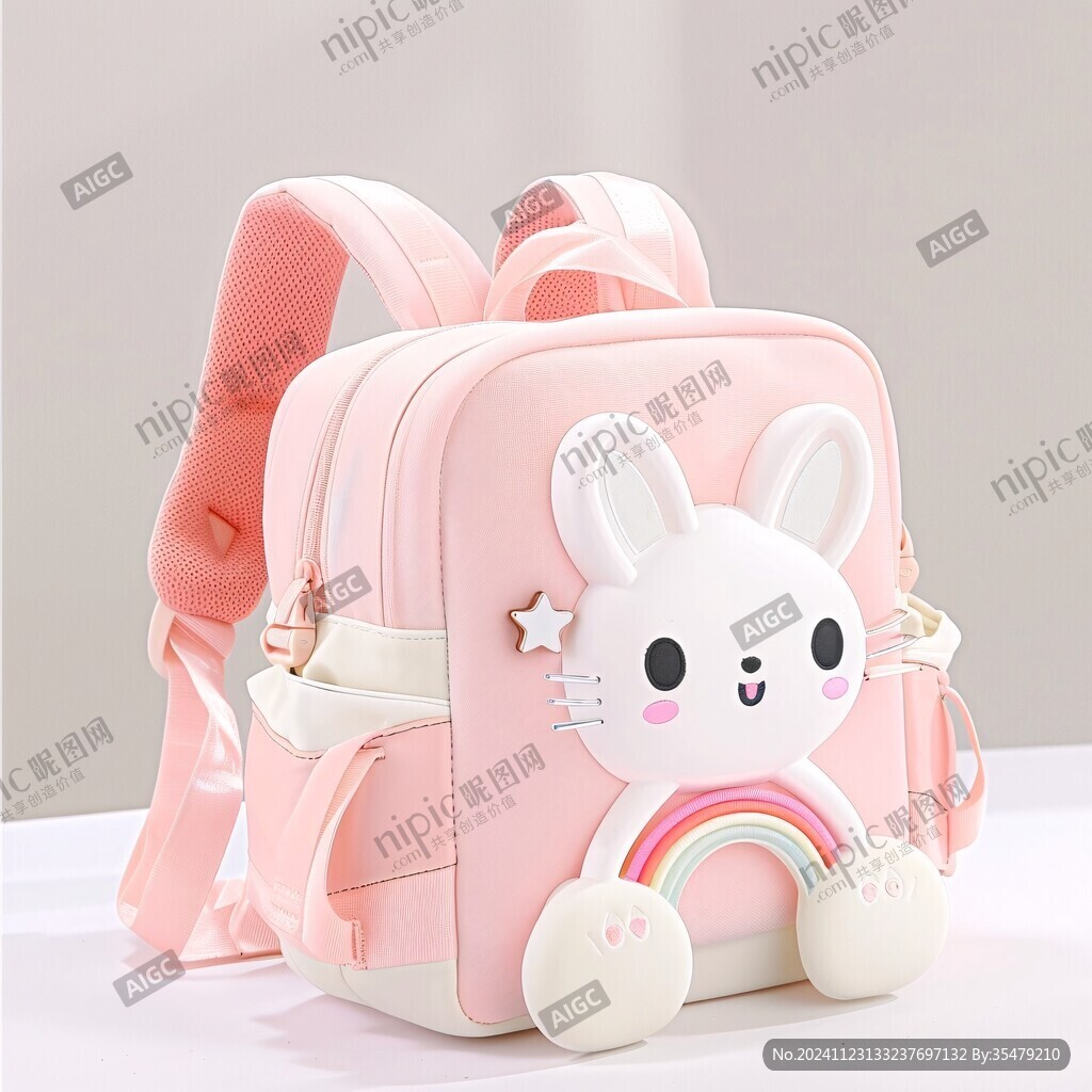 粉色背包儿童玩具