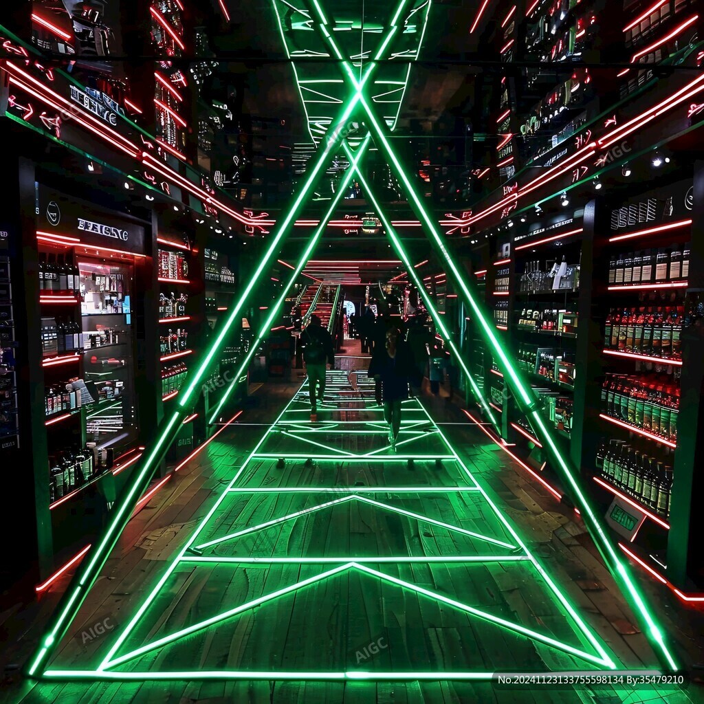 赛博朋克快闪店