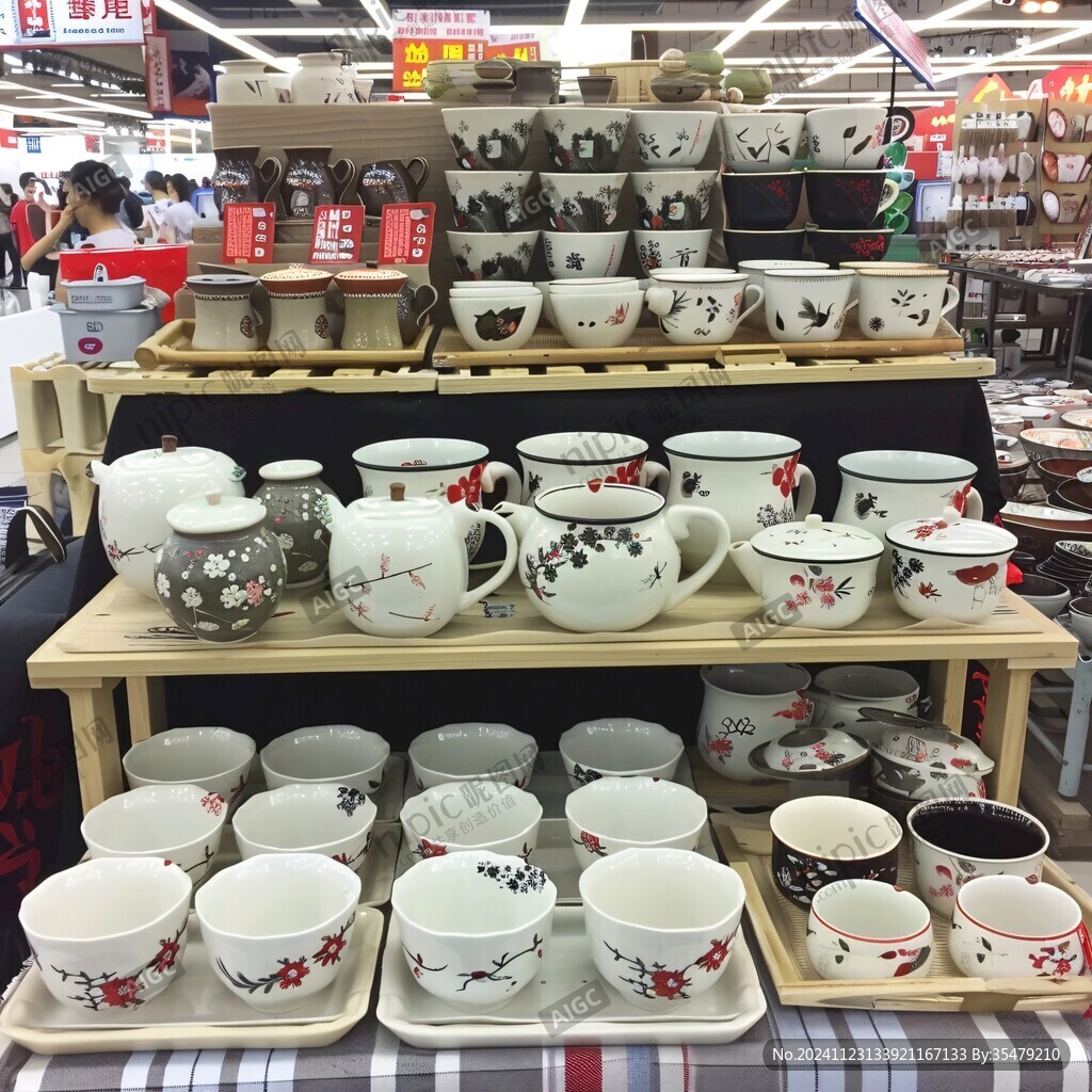 茶具专卖店实拍
