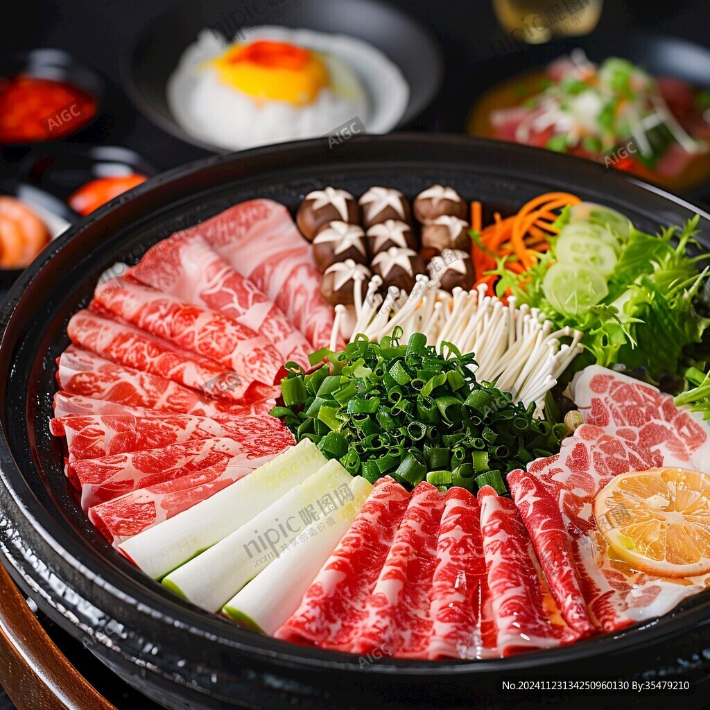 寿喜锅牛肉火锅