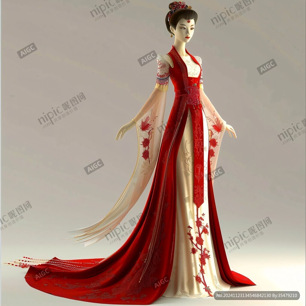 古代服饰服装汉服旗袍