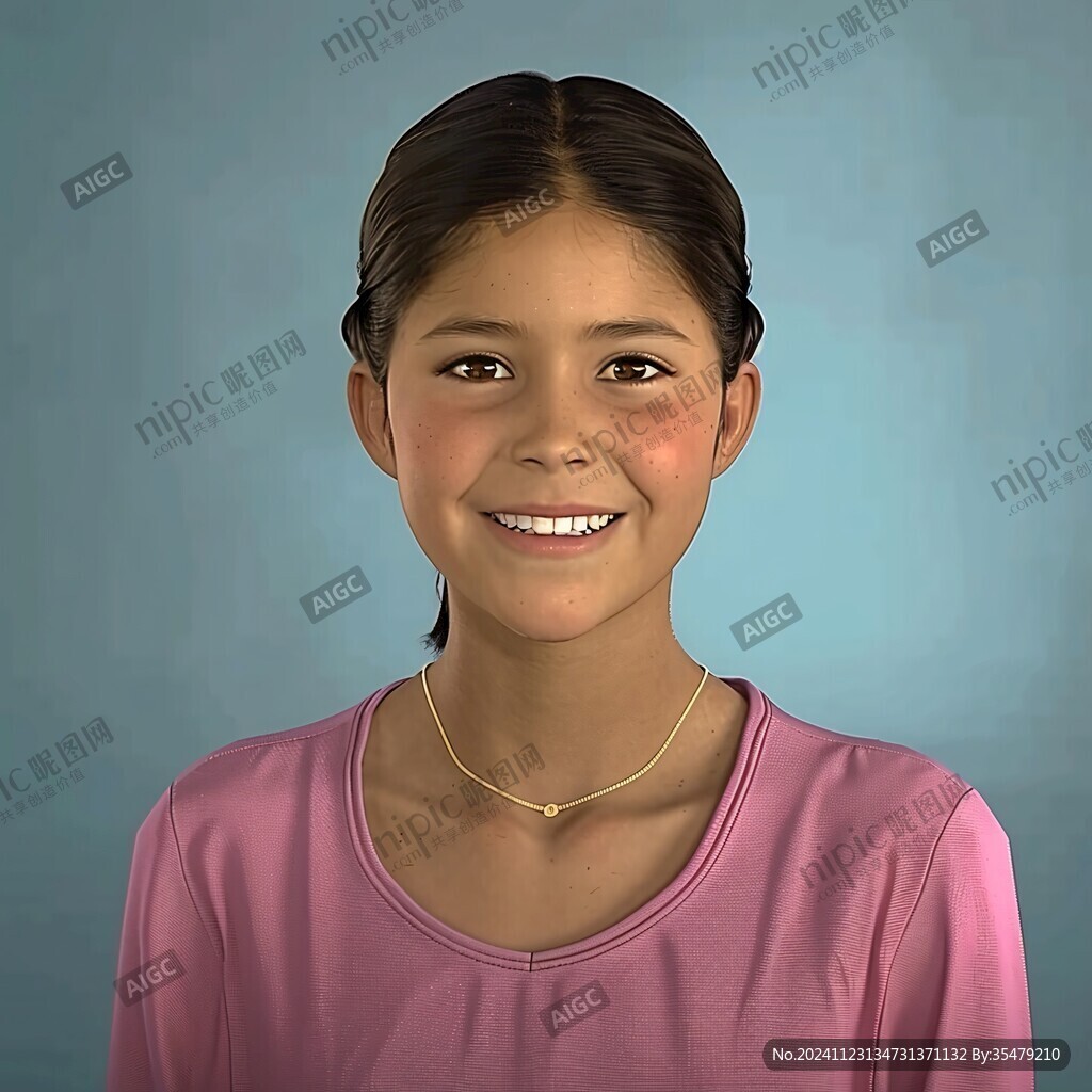 少数民族少女