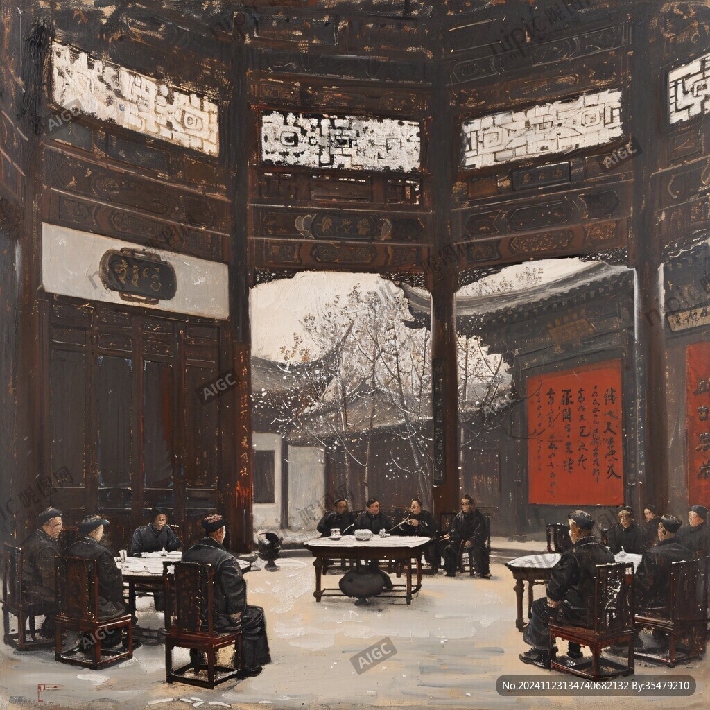 礼部会试场景