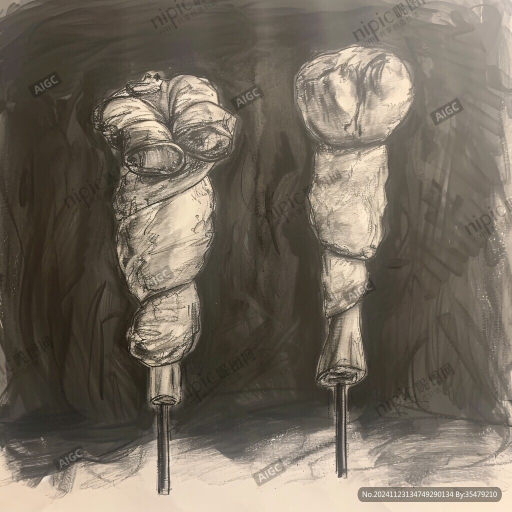 九转大肠插画