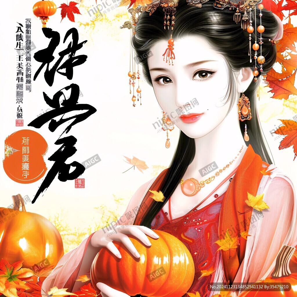 古言封面美女