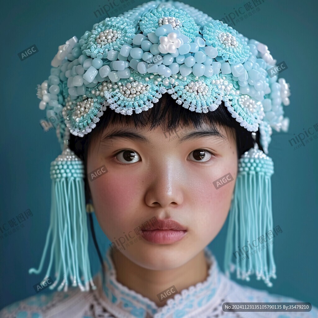 苗女头饰