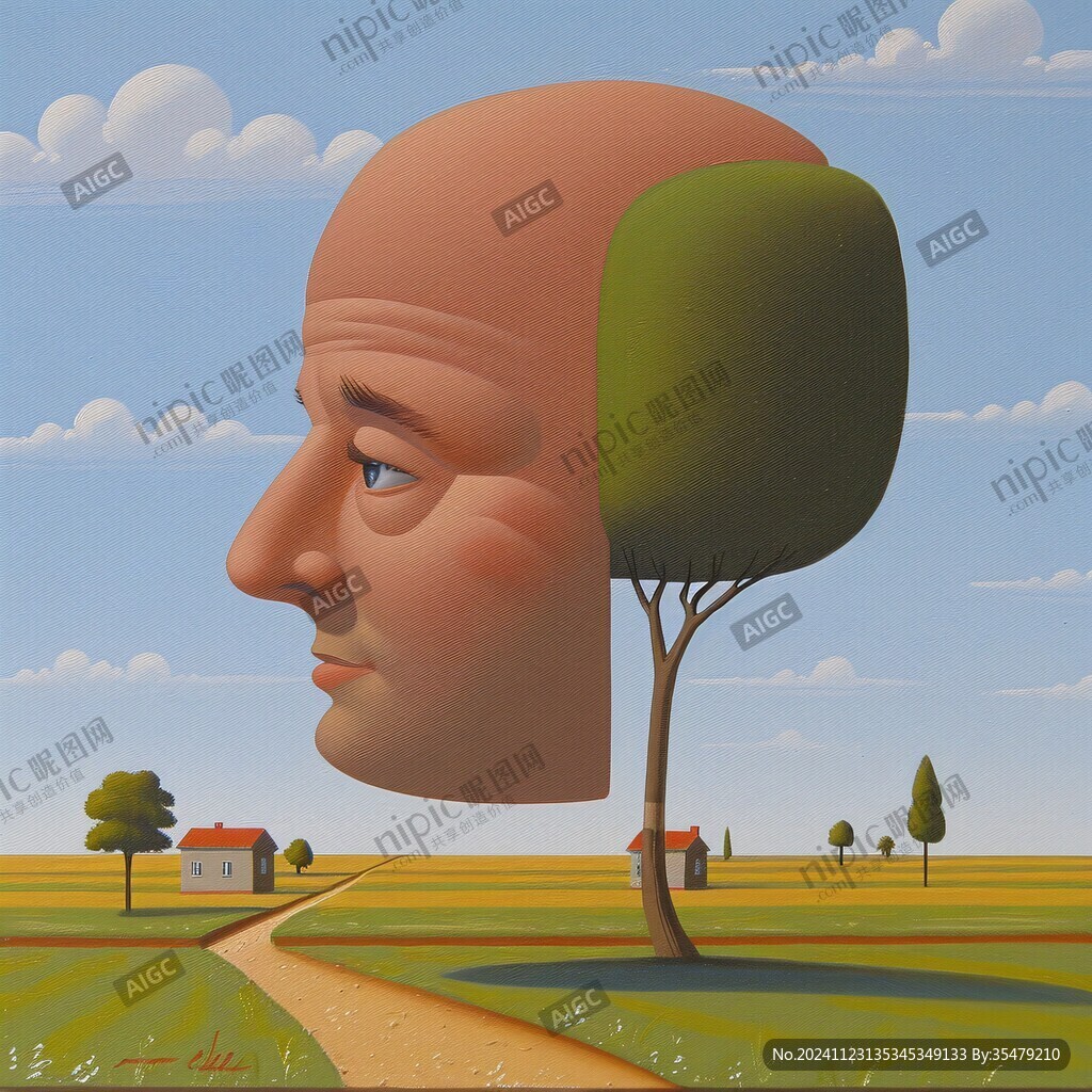 人脸树木