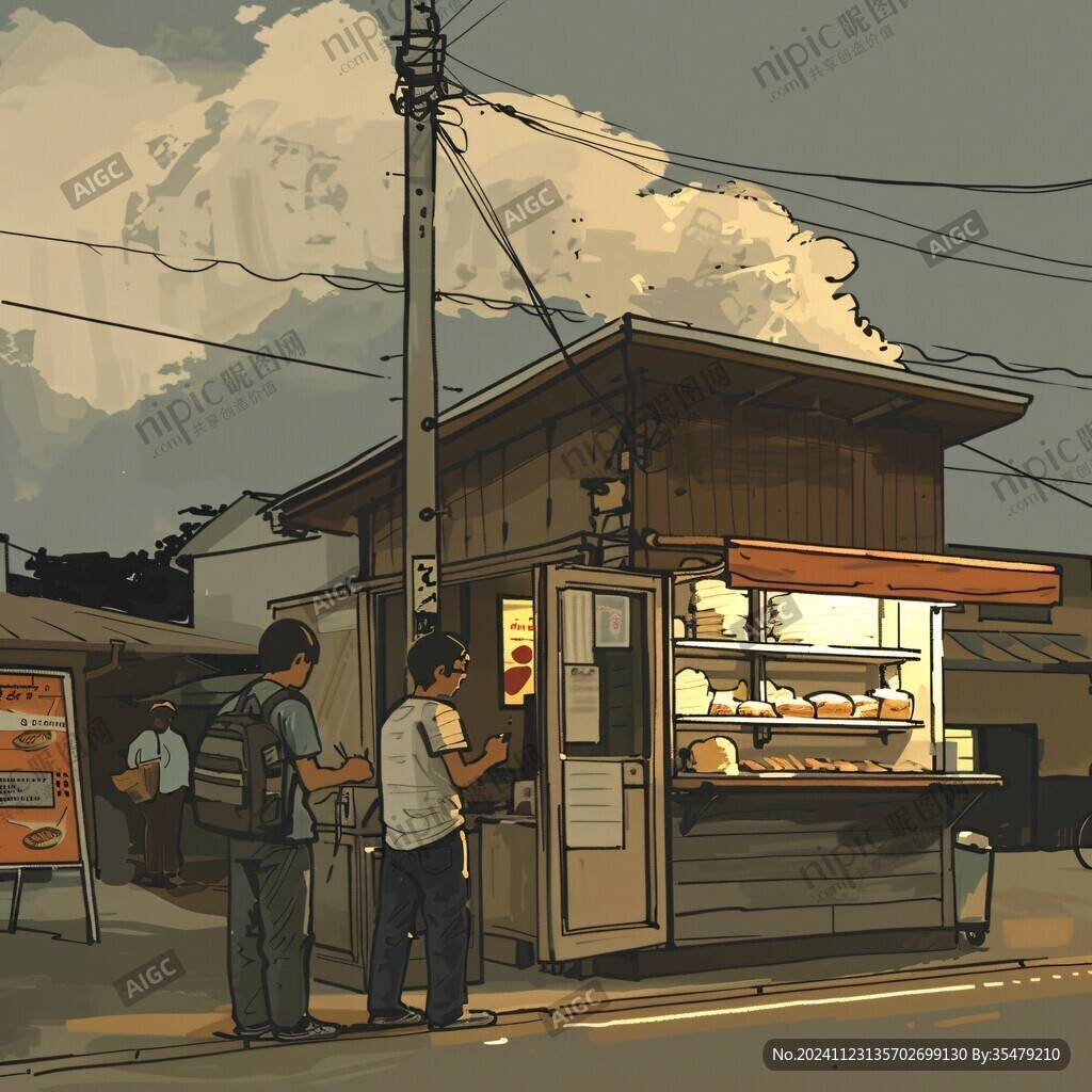 路边快餐店