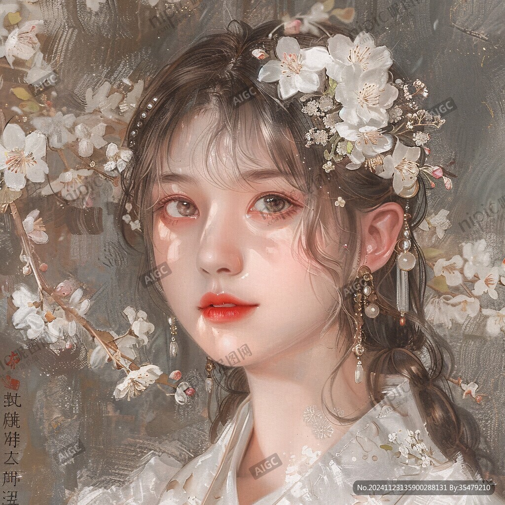 板绘人像