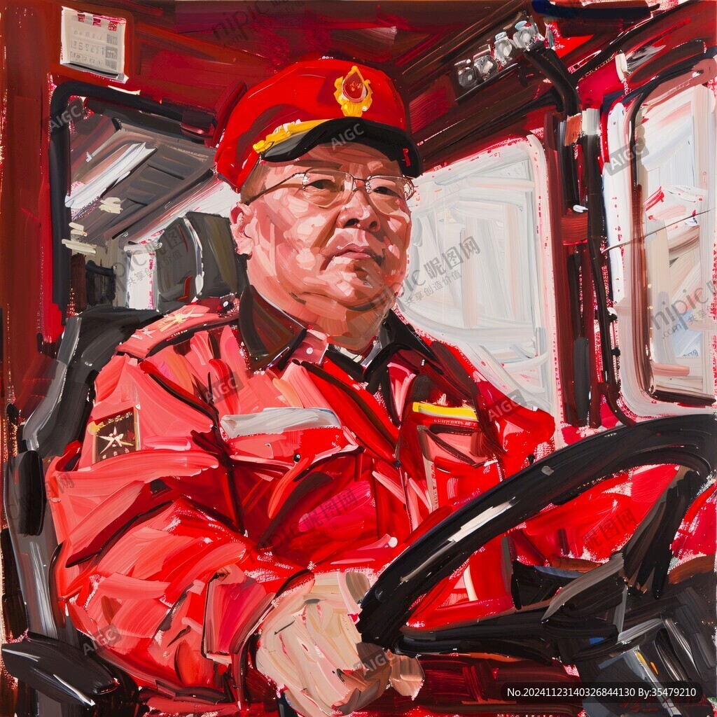 消防人物像
