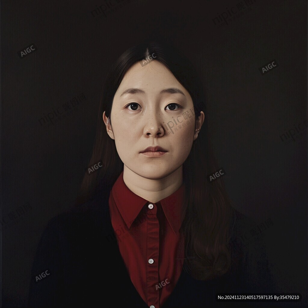女式证件照