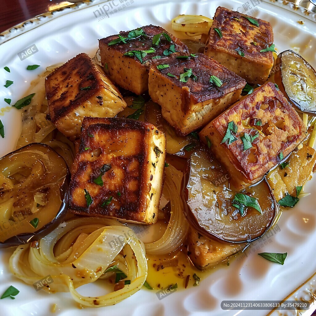 鹅肝酱烤豆腐