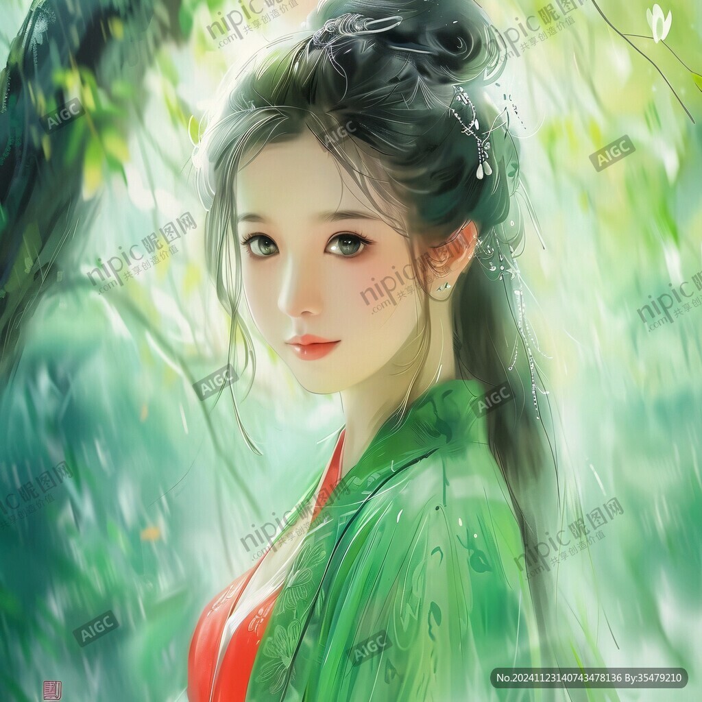 板绘人像