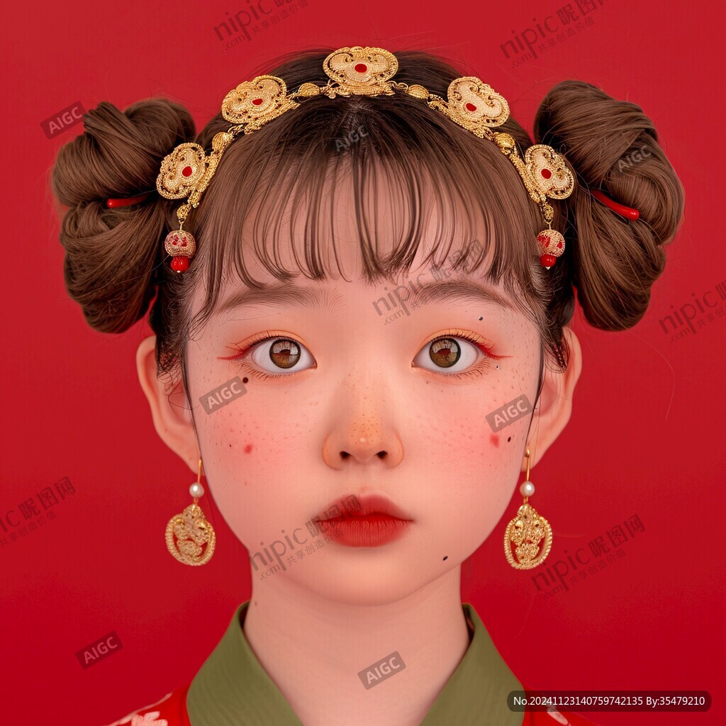 2021春节新年造型