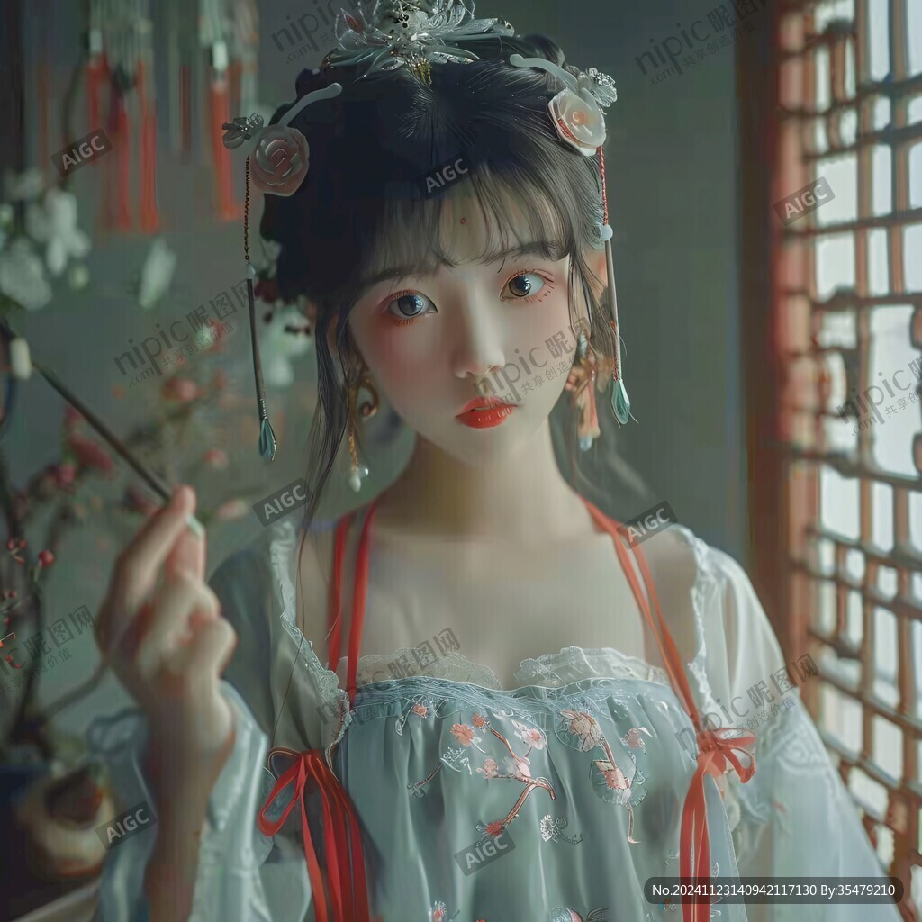 汉服女孩头像