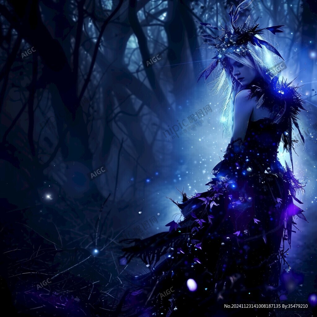 魔幻森林背景