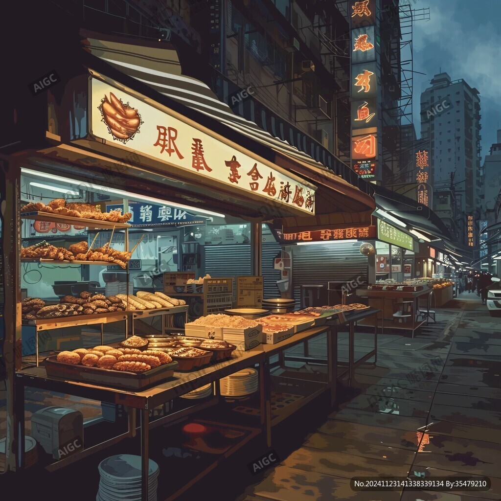 港风插画