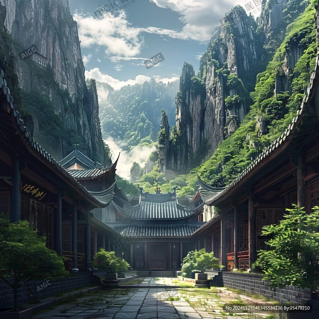 古风人物大场景