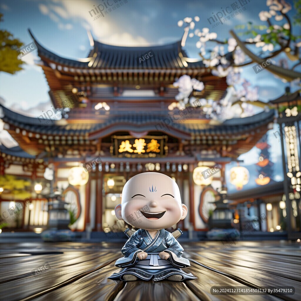 一休泥塑