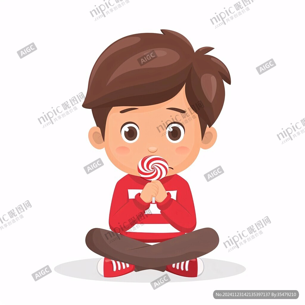 拿糖果的小孩