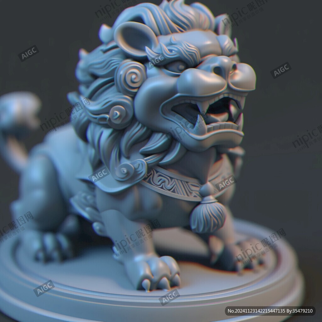 青瓷狮形香薰