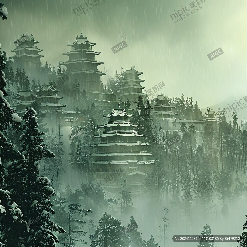 楼阁暴风雪