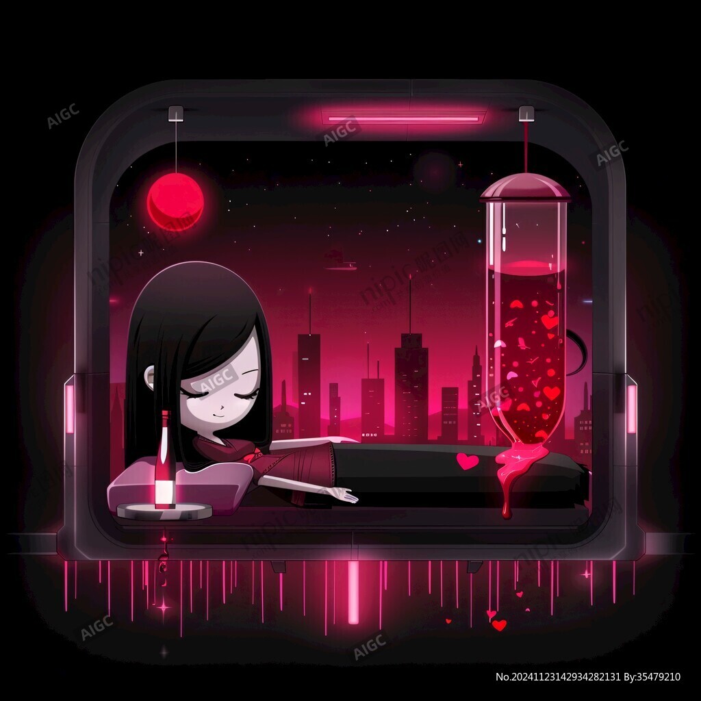 科技感插画