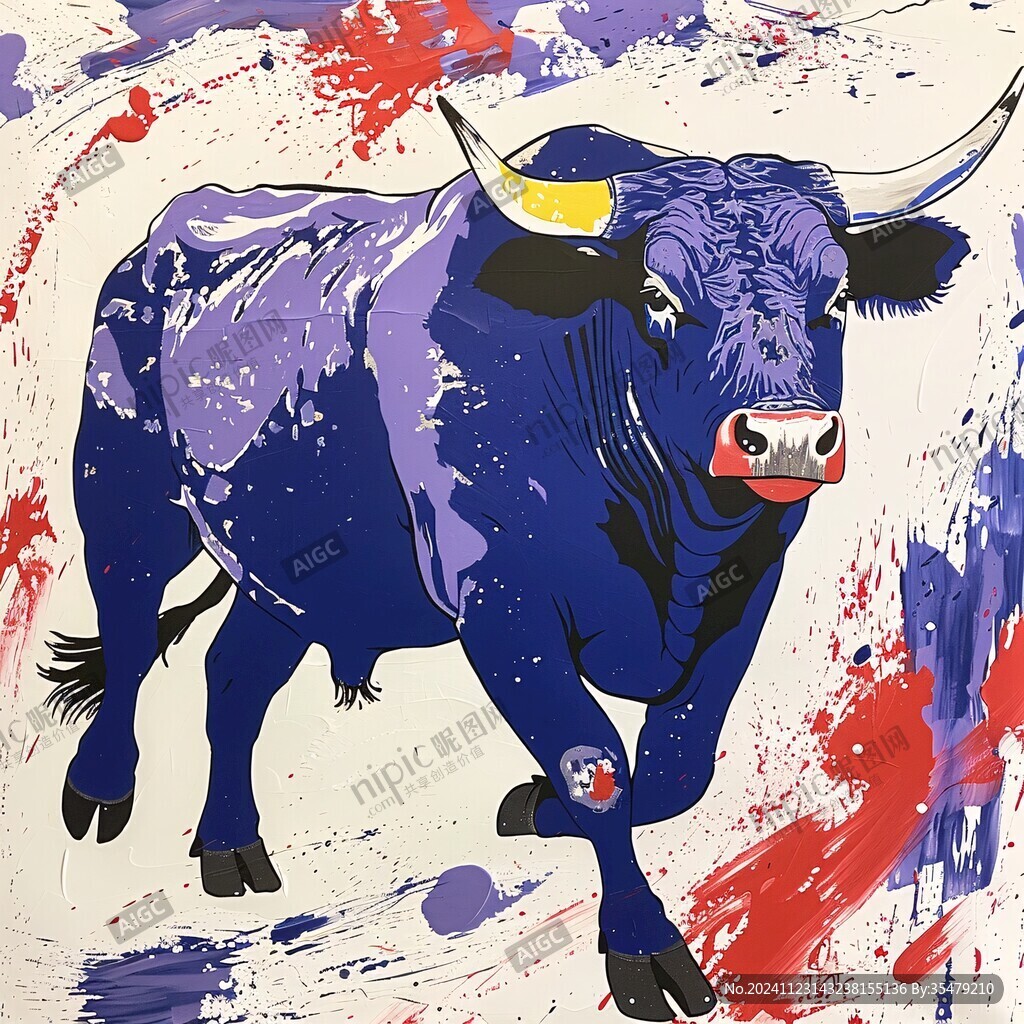 牛创意画