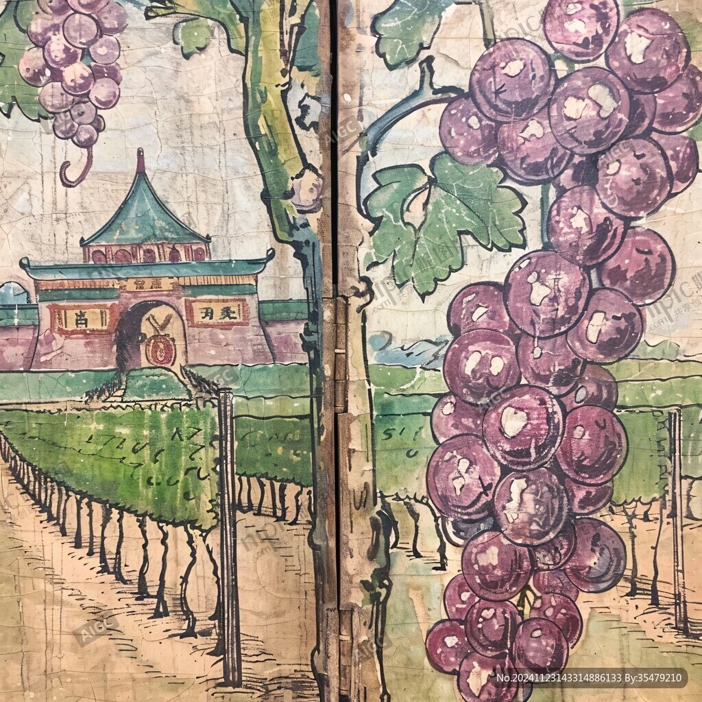 葡萄壁画