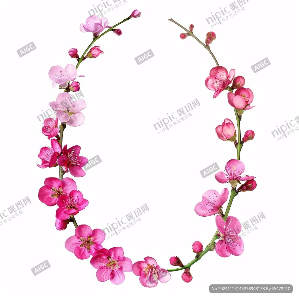 花朵花环花瓣png