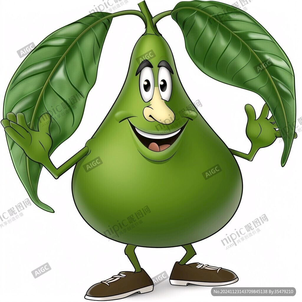 豆荚吉祥物