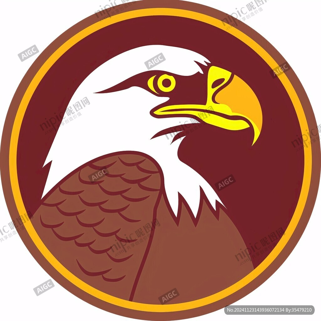 白头鹰logo