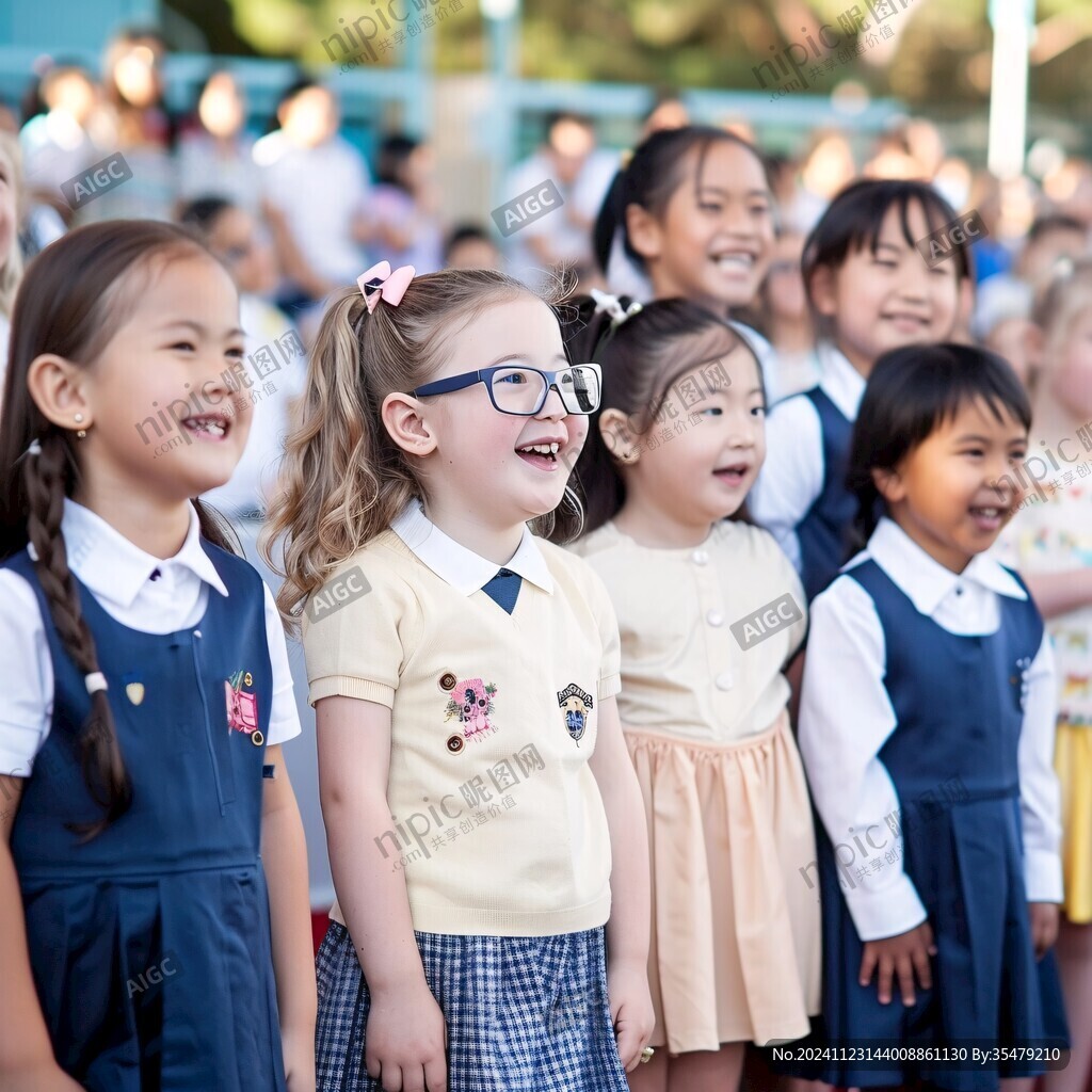 幼儿园毕业典礼拍照