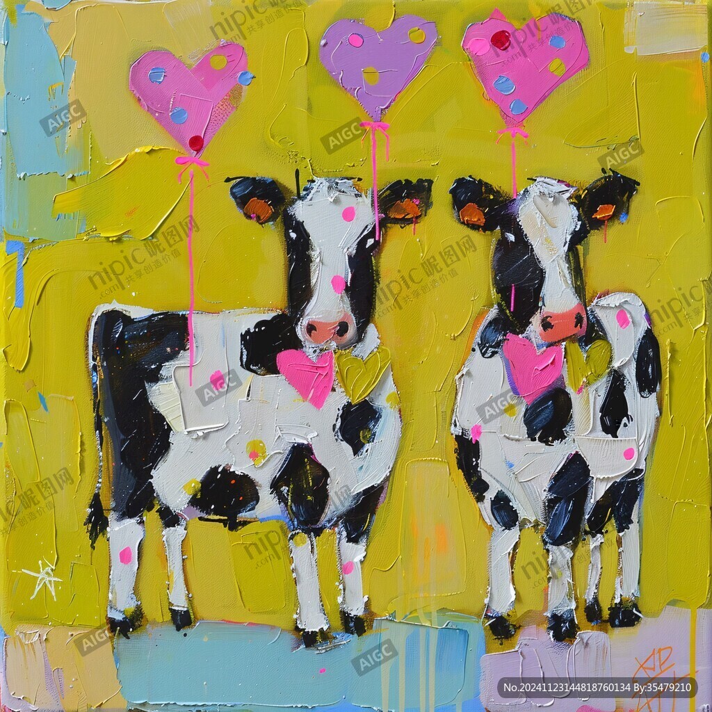 奶牛艺术品