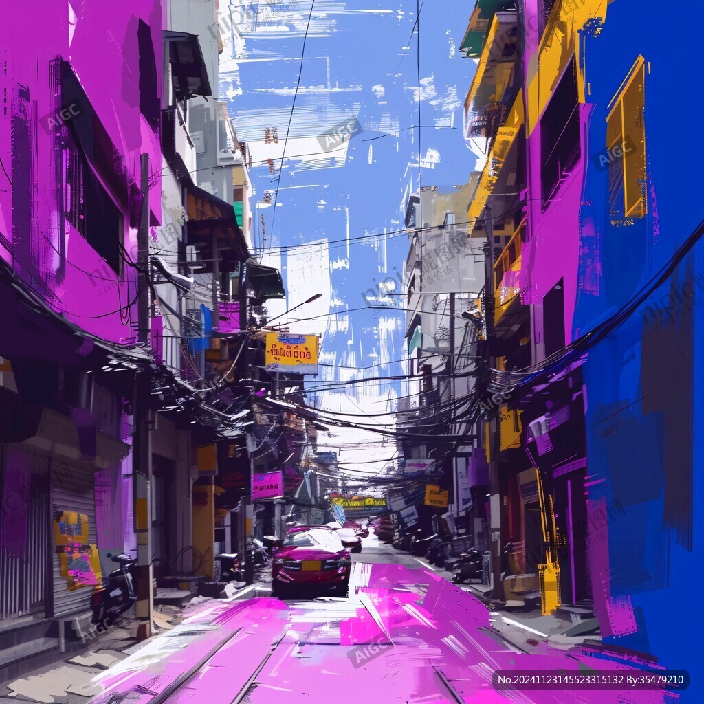 庙街手绘